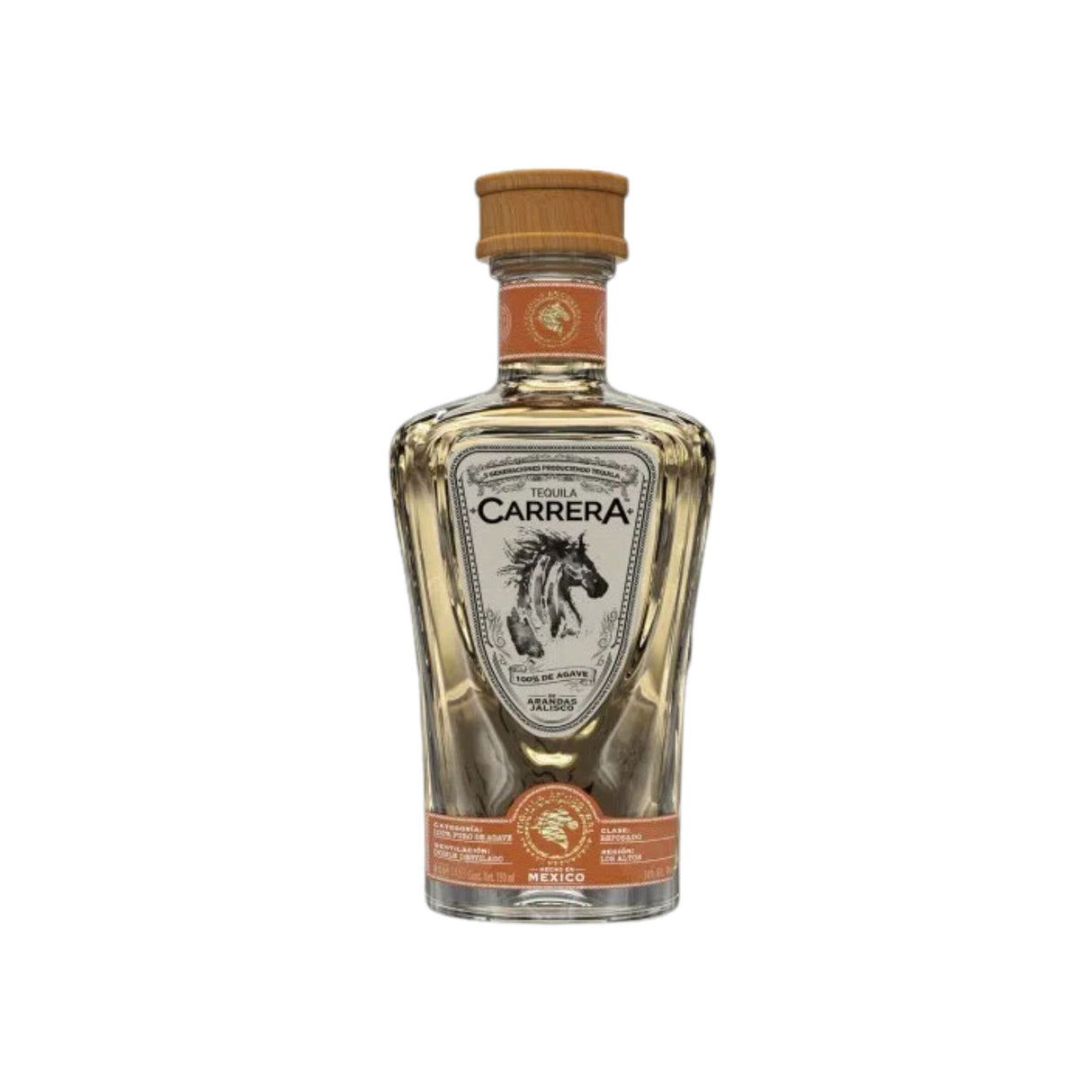 TEQUILA CARRERA REPOSADO 750 ML