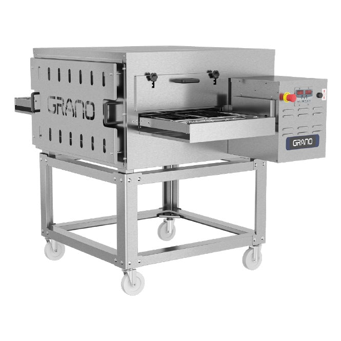 GRANO FE500 HORNO PIZZA DE BANDA A GAS ACERO INOXIDABLE