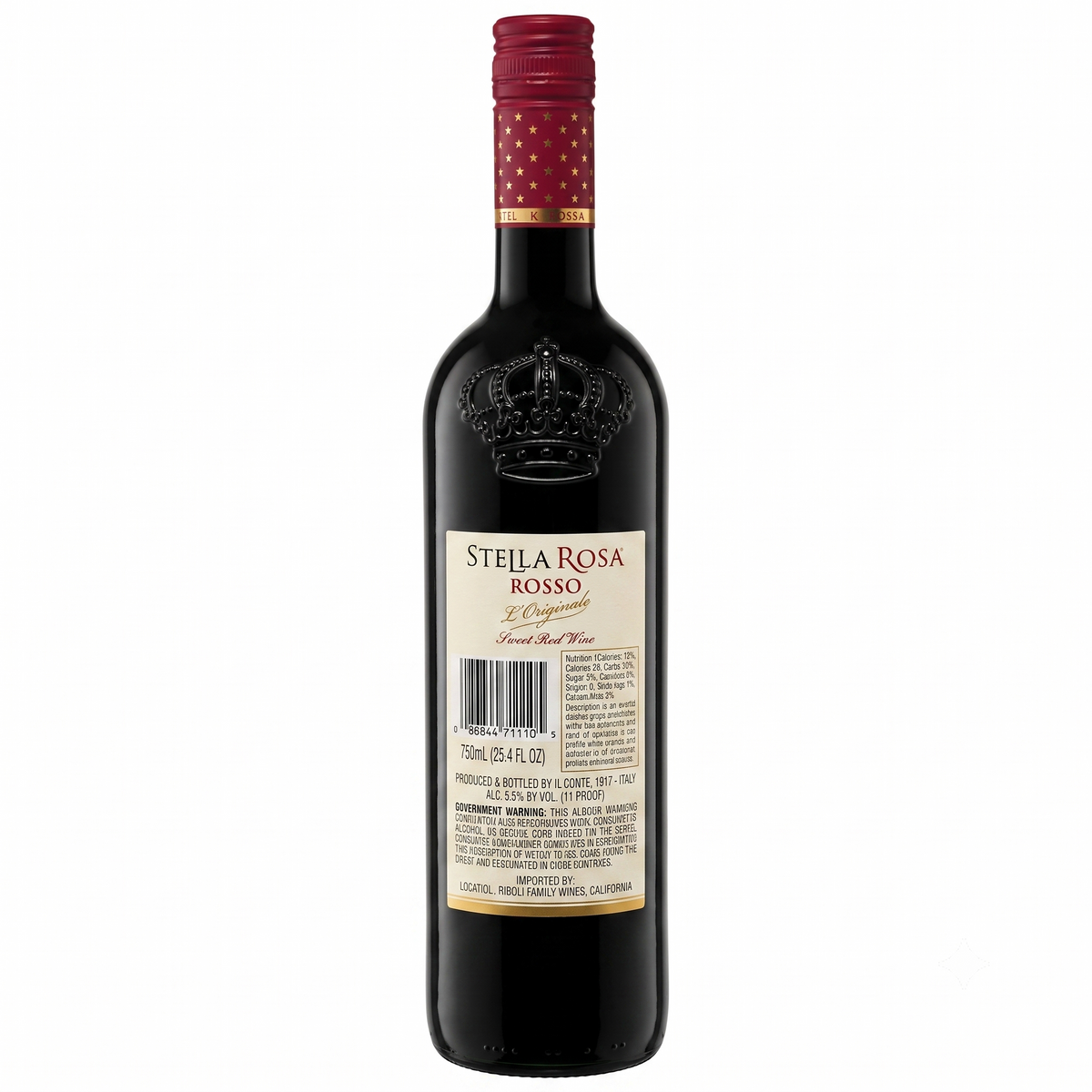 Pack 24 Vino Tinto Stella Rosa Rosso 750 ml | Trento Cocinas