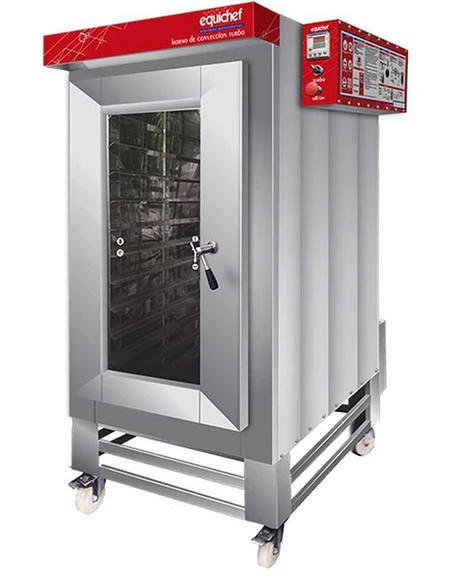 HORNO CONVECCIÓN 12 CHAROLAS ACERO INOXIDABLE MIGSA HTE12D