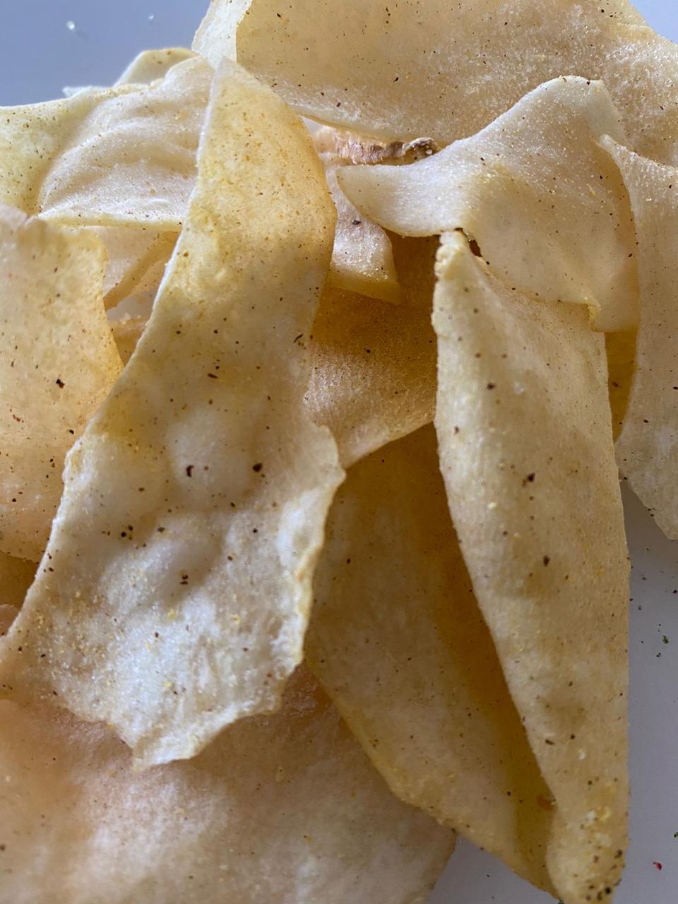 Chips De Jícama - Vegetal Deshidratado 1 Kilo