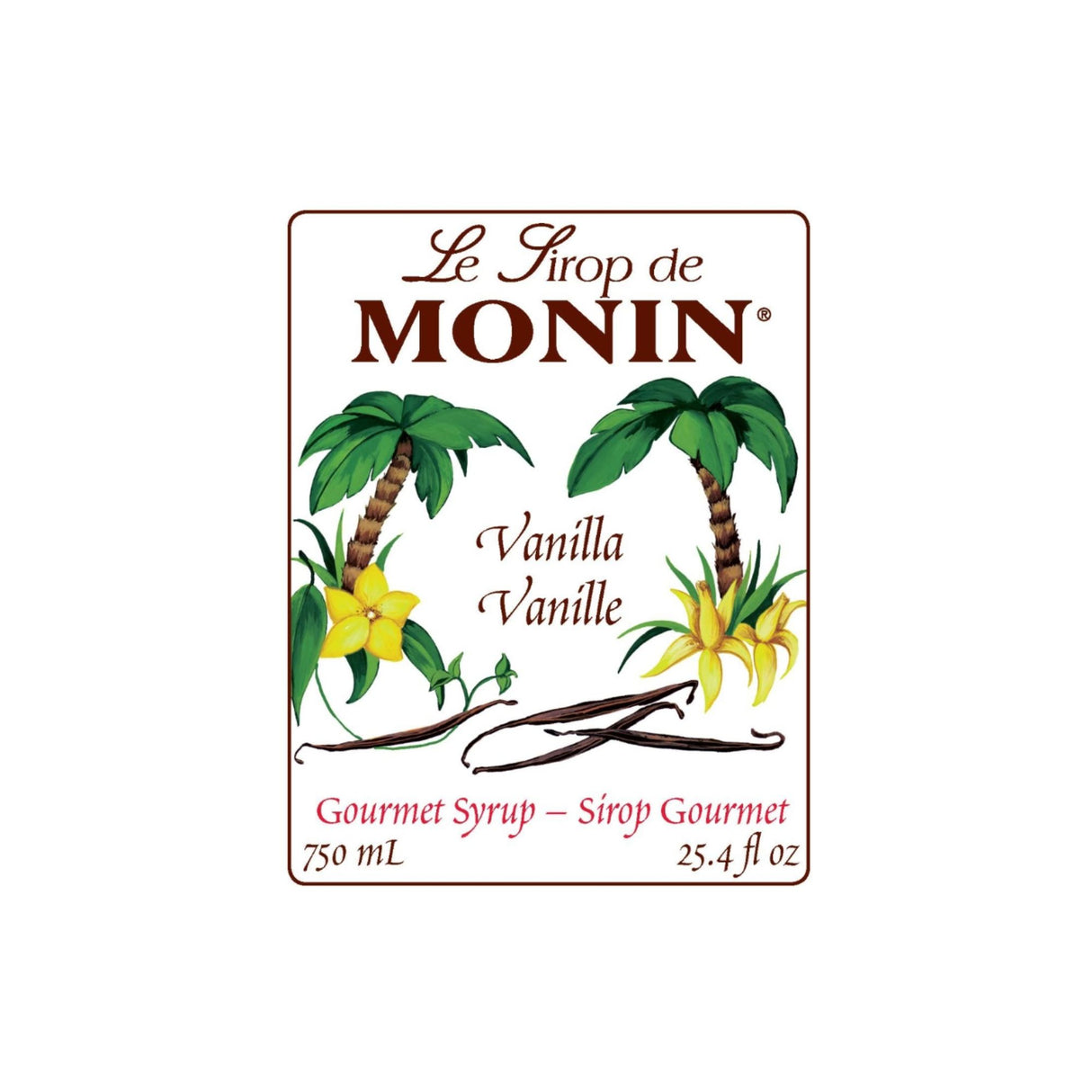Jarabe Saborizante 750 Ml Monin Varios Sabores