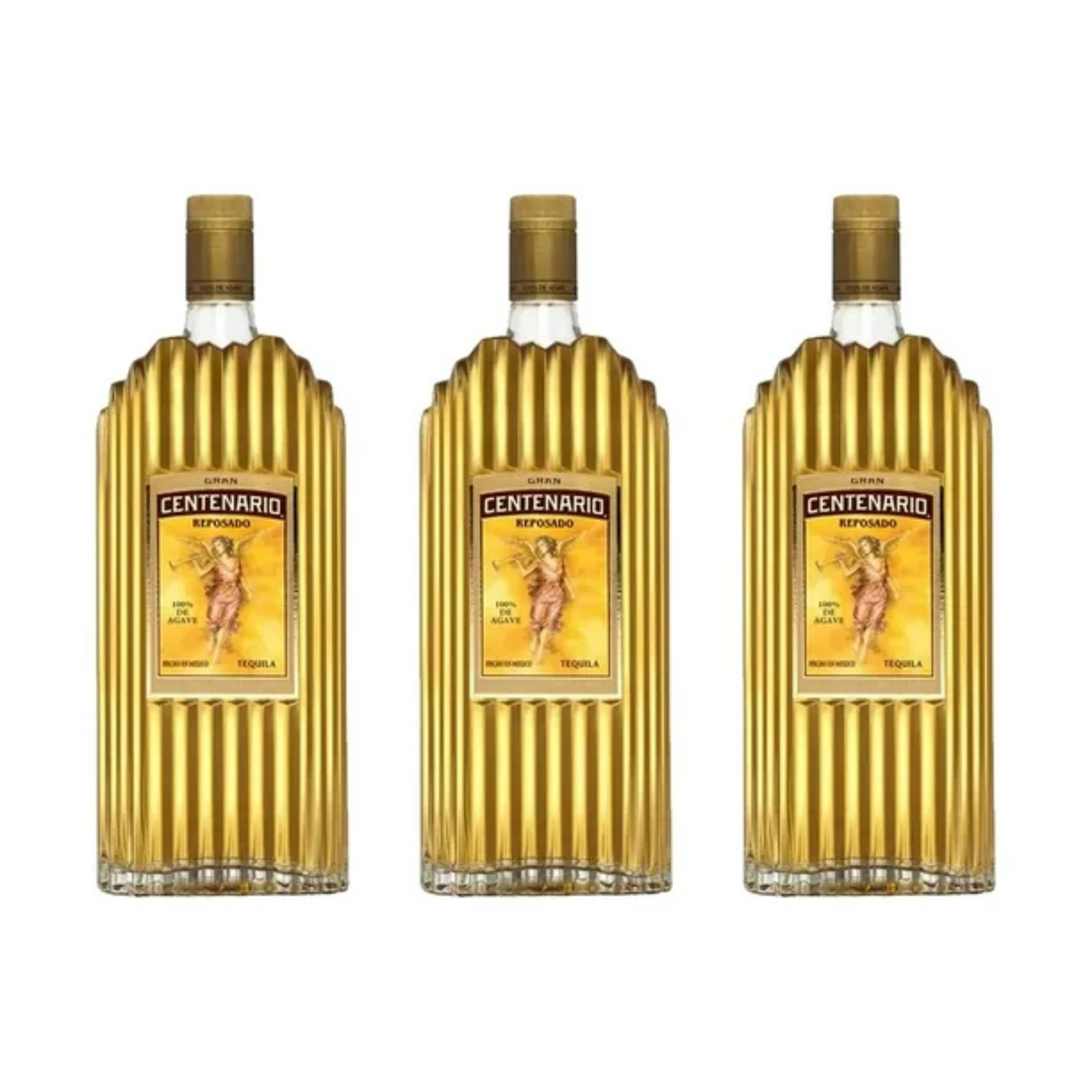 Pack de 3 Tequila Gran Centenario Reposado 700 ml