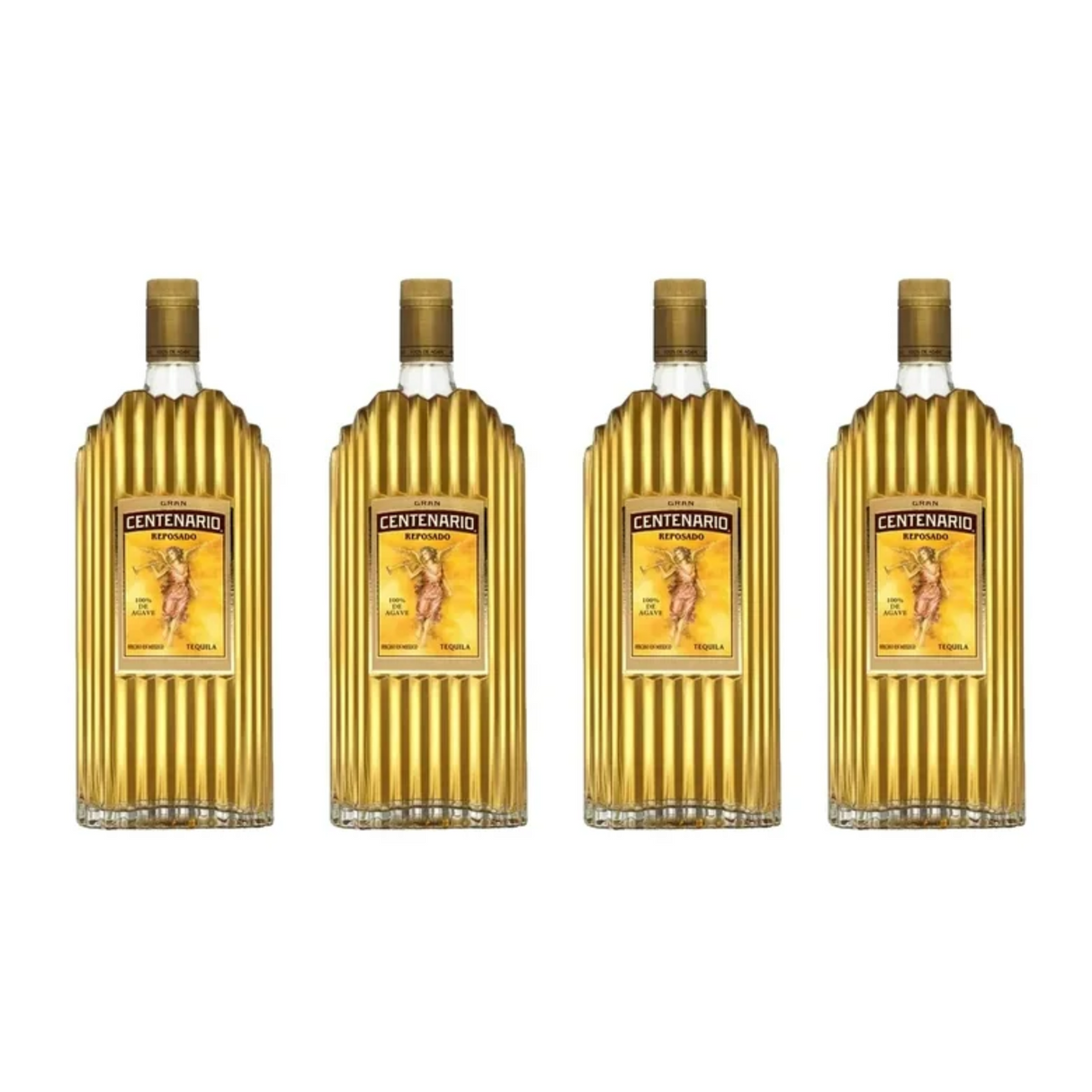 Pack de 4 Tequila Gran Centenario Reposado 700 ml