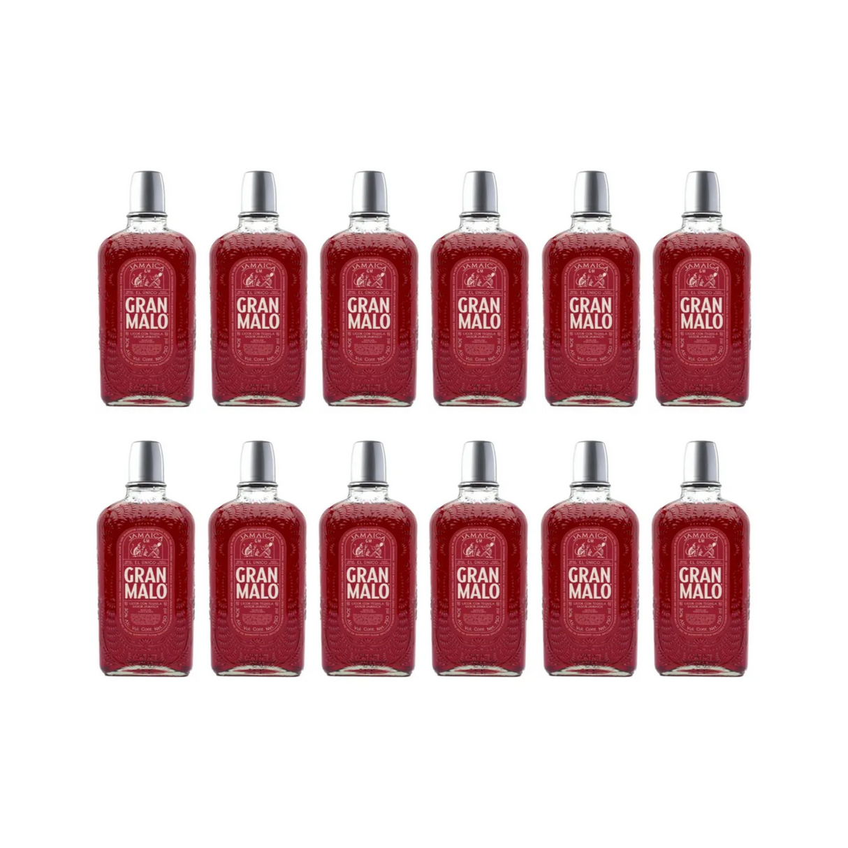 Tequila Gran Malo Jamaica 750 Ml 12 Piezas