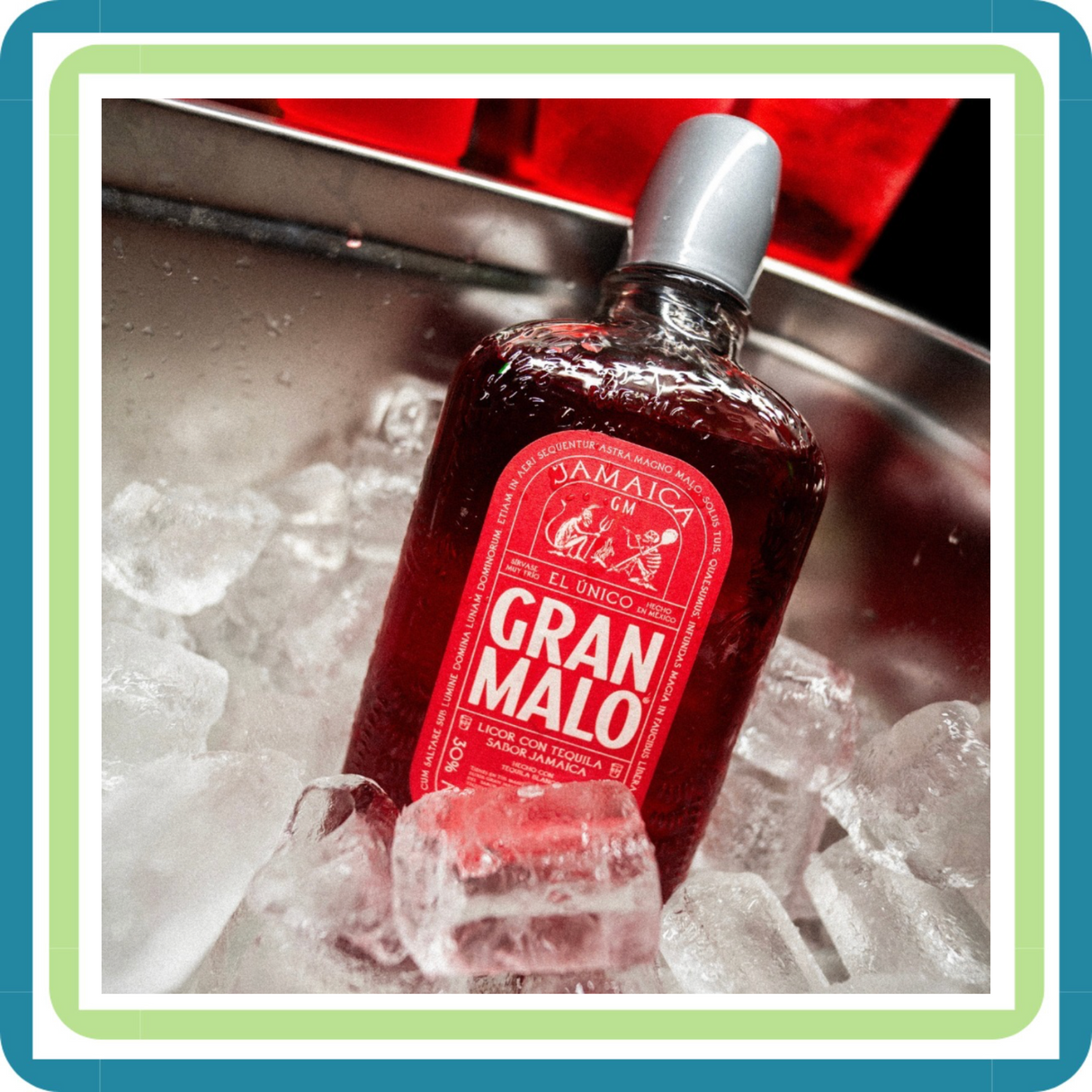 Licor De Tequila Gran Malo Jamaica 750 Ml