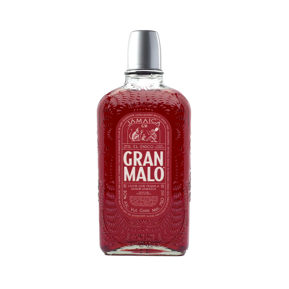 Licor De Tequila Gran Malo Jamaica 750 Ml