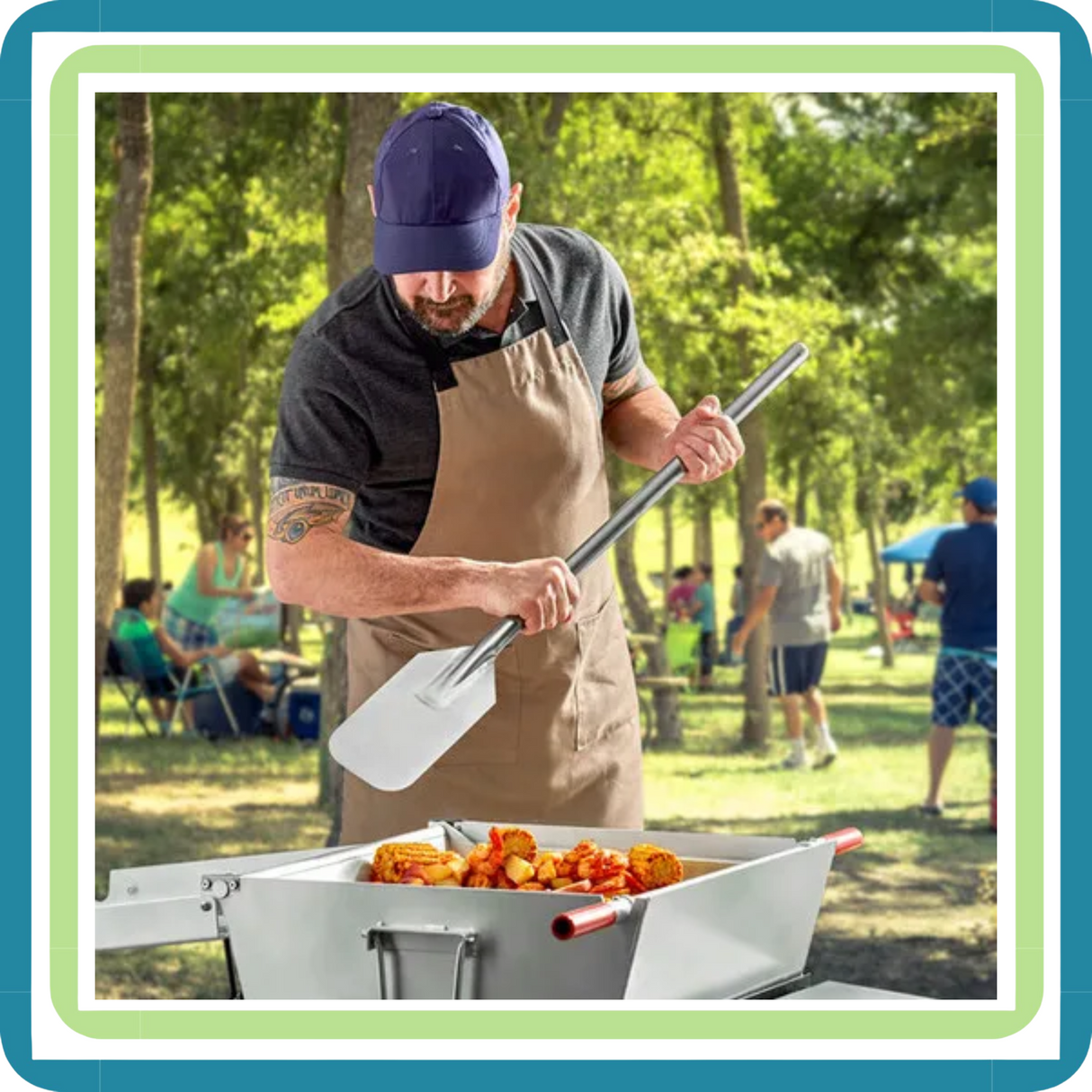 Pala Marmita 90 Cm Acero Inoxidable