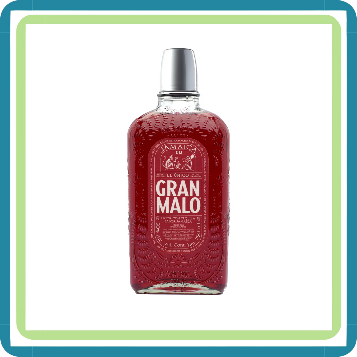 Tequila Gran Malo Jamaica 750 Ml 12 Piezas