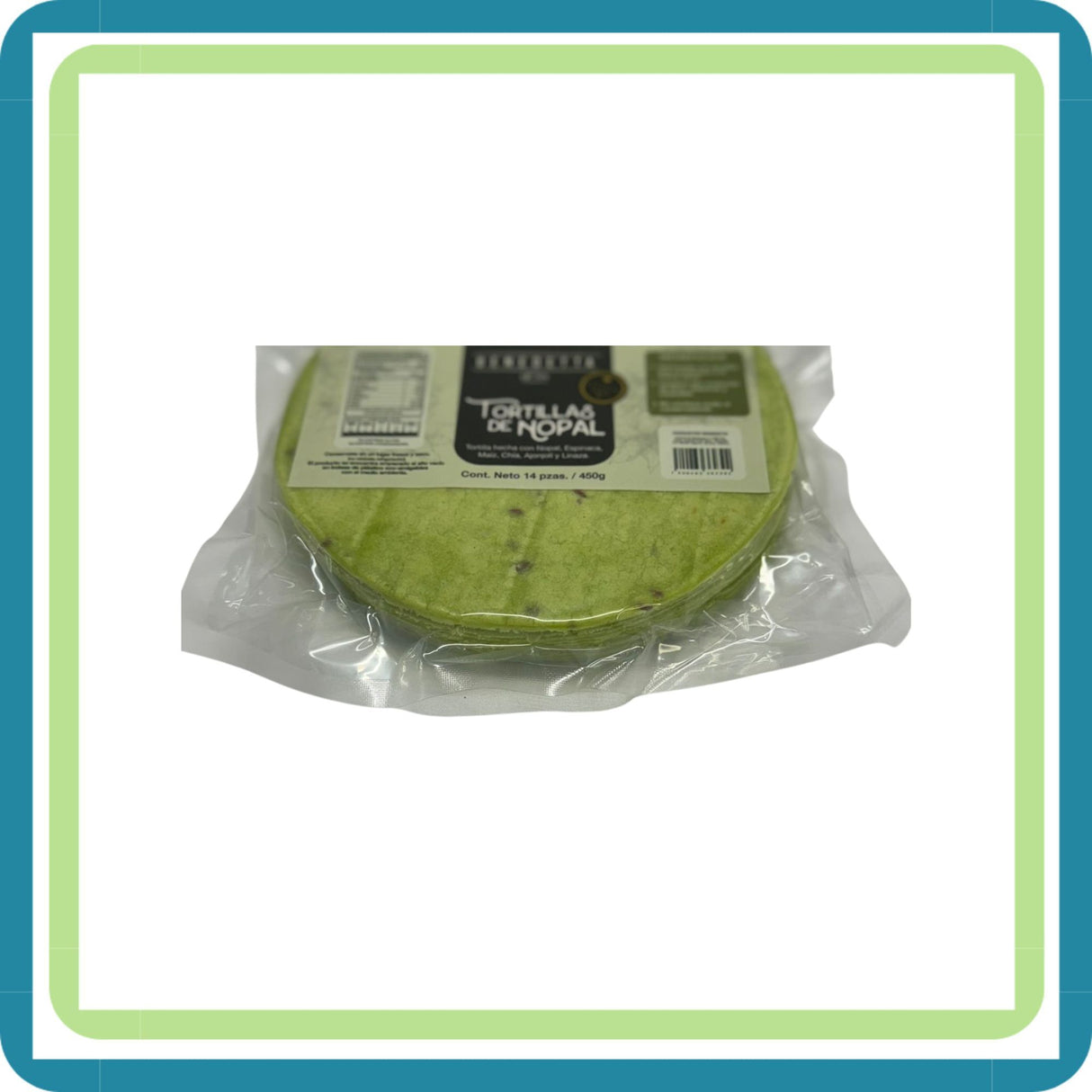 TORTILLA 450 G BENEDETTA 100 PAQUETES