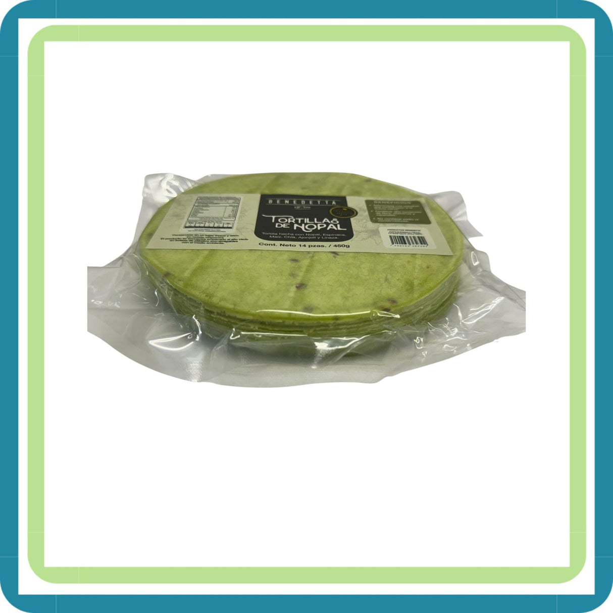 TORTILLA 450 G BENEDETTA 100 PAQUETES