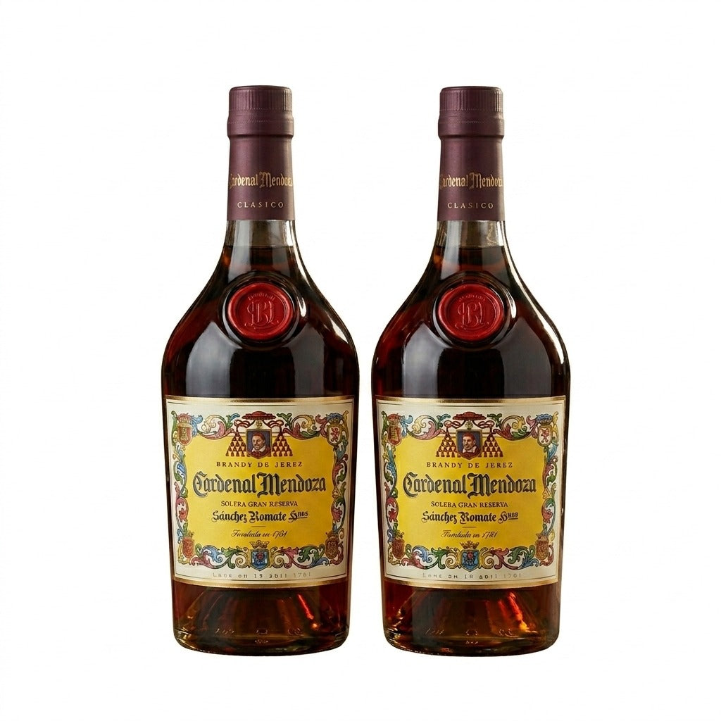 Brandy Cardenal de Mendoza Gran Reserva 700 ml pack 2