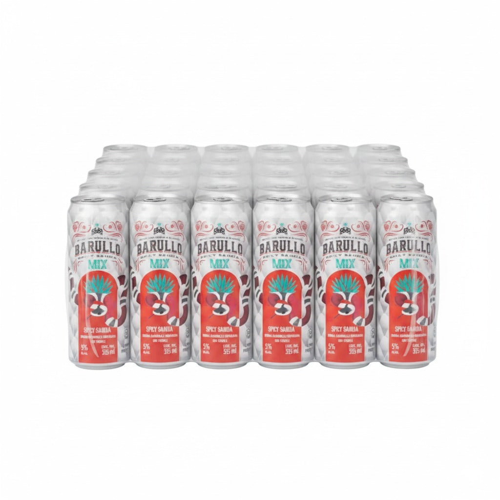 Bebida Barullo Spicy Sandía Latas - Pack 24 Piezas