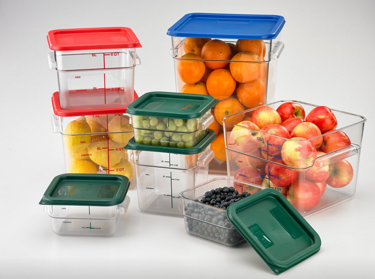 CARLISLE 1195207 CAJA CUADRADA 5.7 L POLICARBONATO TRANSPARENTE