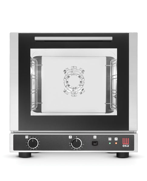 HORNO ELECTRICO VENTILADO CONVECCIÓN 4 CHAROLAS ACERO INOXIDABLE TEKNIKITCHEN EKF 423 UP