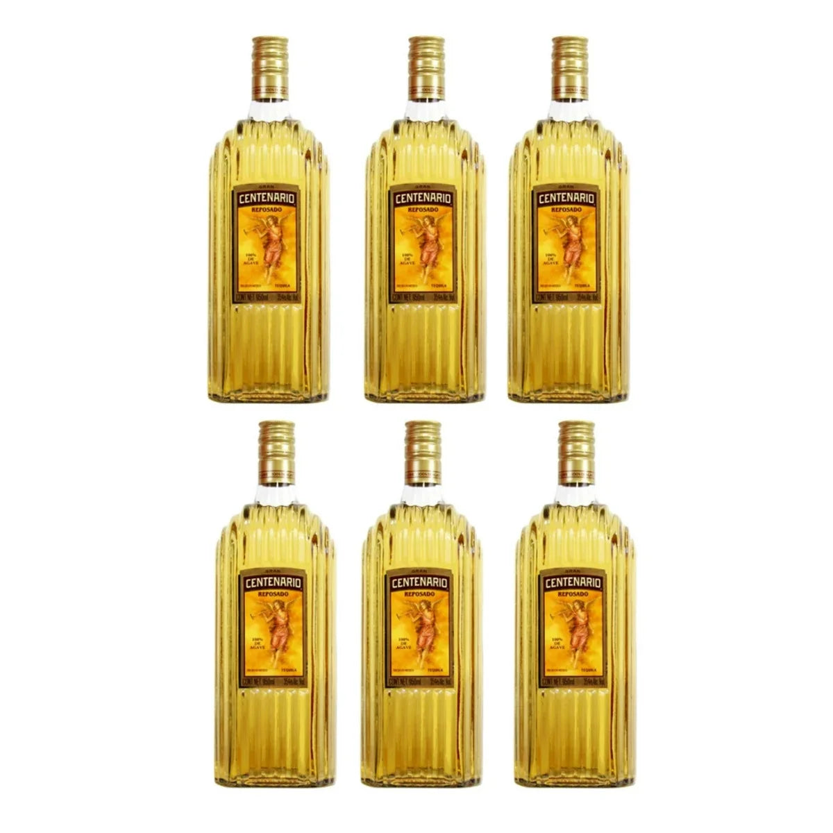 Pack de 6 Tequila Gran Centenario Reposado 700 ml