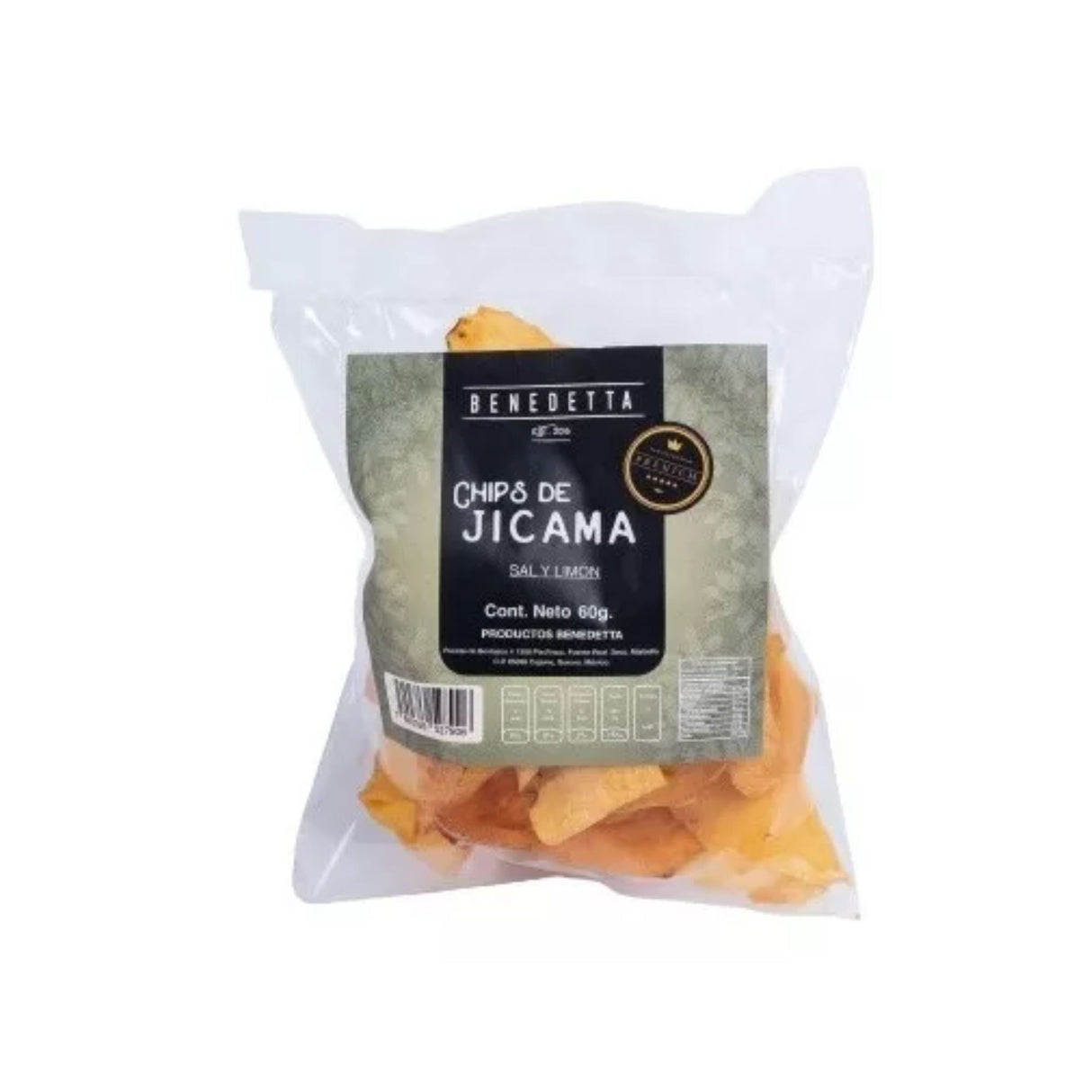 Chips De Jícama - Vegetal Deshidratado 1 Kilo