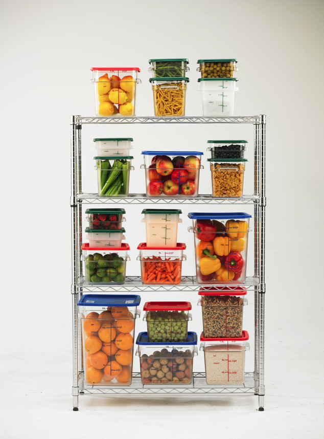 CARLISLE 1195507 CAJA CUADRADA 17.2 L POLICARBONATO TRANSPARENTE