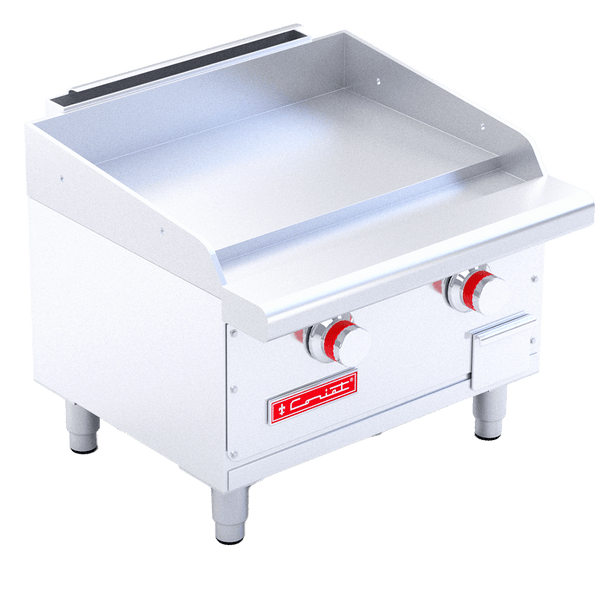CORIAT CV-2 PLANCHA 2 QUEMADORES ACERO INOXIDABLE PREMIUM