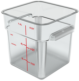CARLISLE 1195307 CAJA CUADRADA 7.6 L POLICARBONATO TRANSPARENTE