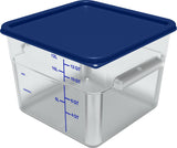 CARLISLE 1195407 CAJA CUADRADA 11.4 L POLICARBONATO TRANSPARENTE