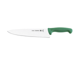 TRAMONTINA 24609/020 CUCHILLO CHEF 10 PULGADAS ACERO INOXIDABLE MANGO VERDE