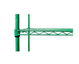 ANAQUEL 4 NIVELES 0.45X0.91X1.80 M EPOXICO VERDE