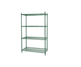 ANAQUEL 4 NIVELES 0.45X0.91X1.80 M EPOXICO VERDE