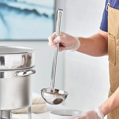 CUCHARON 1 PIEZA ACERO INOXIDABLE (VARIAS CAPACIDADES)