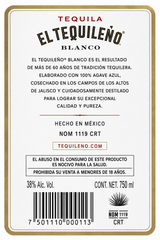 Caja de 12 Tequila El Tequileño Blanco 750 ml | Trento Cocinas
