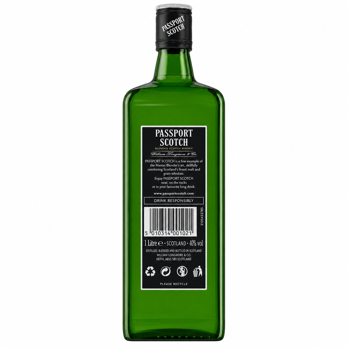 Pack de 6 Whisky Passport Blend 1 L | Trento Cocinas