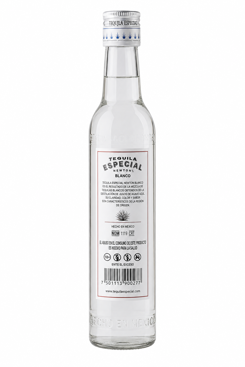 Tequila Newton Blanco 250 ml – 2 Cajas de 12 Botellas (24 Pzas) | Trento Cocinas