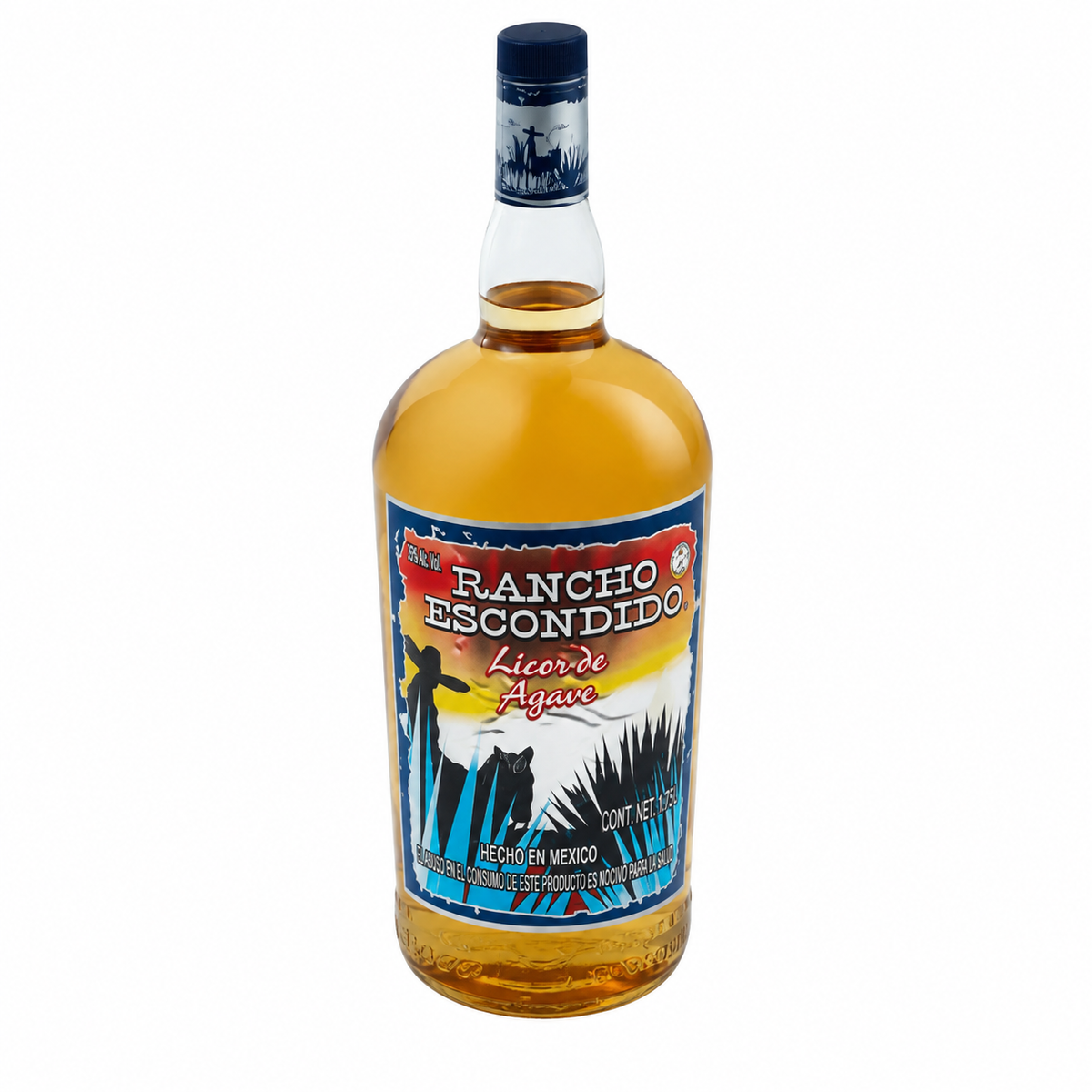 Caja de 6 Destilado de Agave Rancho Escondido 1.75 L | Trento Cocinas