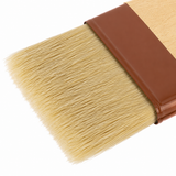 Brocha Plana 5 cm Pelo de Jabalí Mango de Madera para Repostería | Trento Cocinas