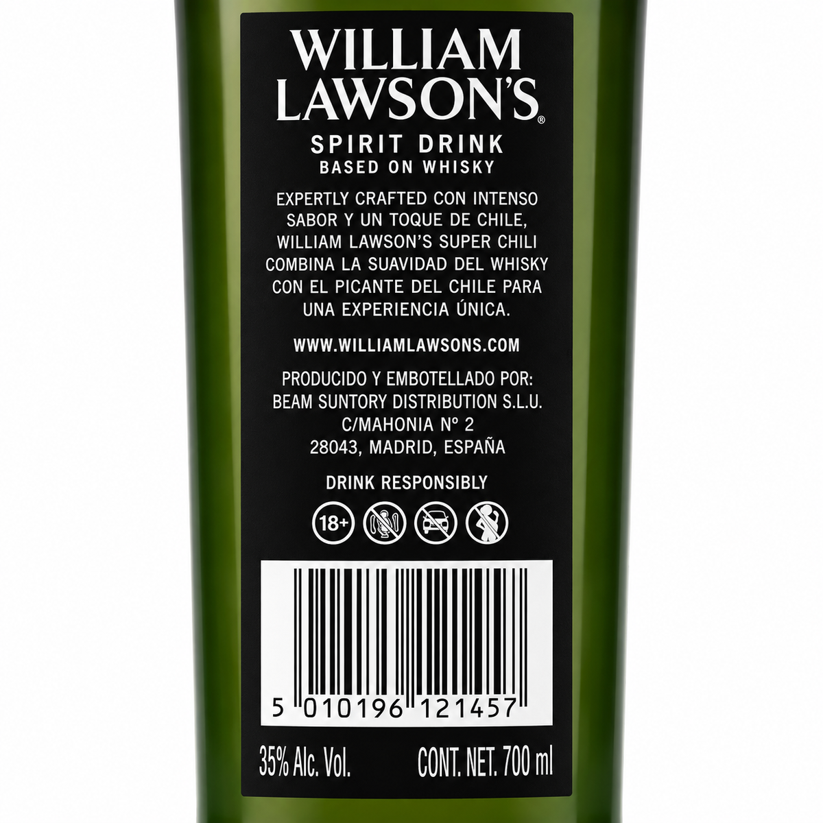 Pack de 12 Whisky William Lawson's Super Chili 700 ml | Trento Cocinas