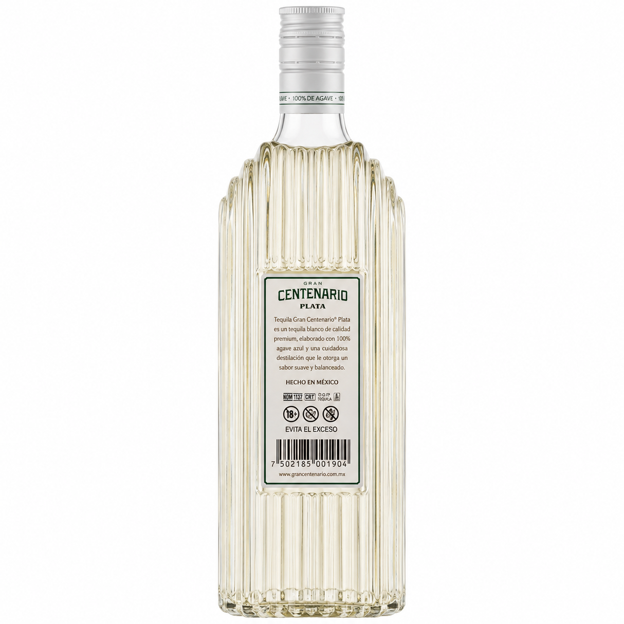Caja de 12 Tequila Gran Centenario Plata 700 ml 100% Agave | Trento Cocinas