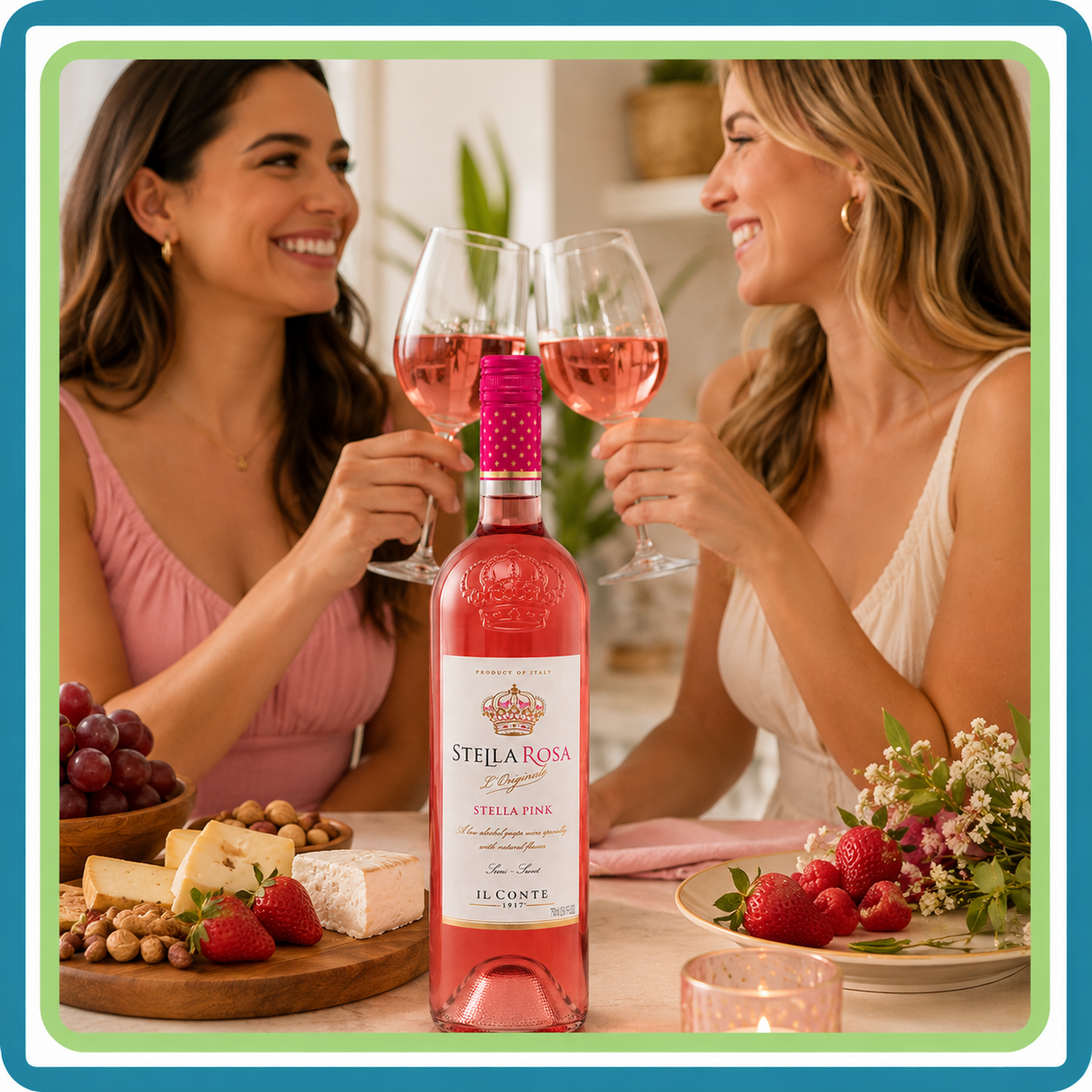 Pack 24 Vino Rosado Stella Rosa Pink 750 ml | Trento Cocinas