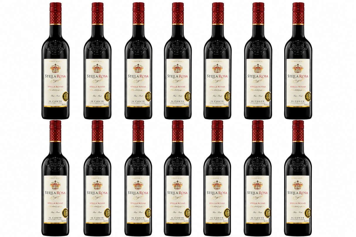 Pack 12 Vino Tinto Stella Rosa Rosso 750 ml | Trento Cocinas