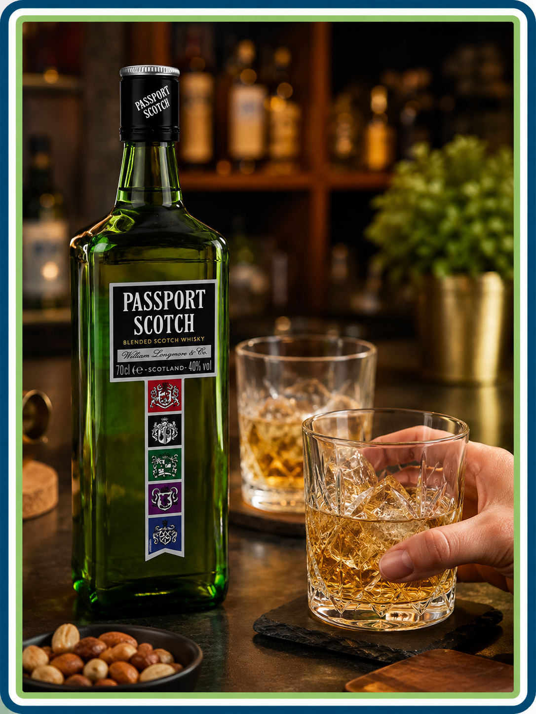 Whisky Passport Scotch Blended 700 ml Original | Trento Cocinas