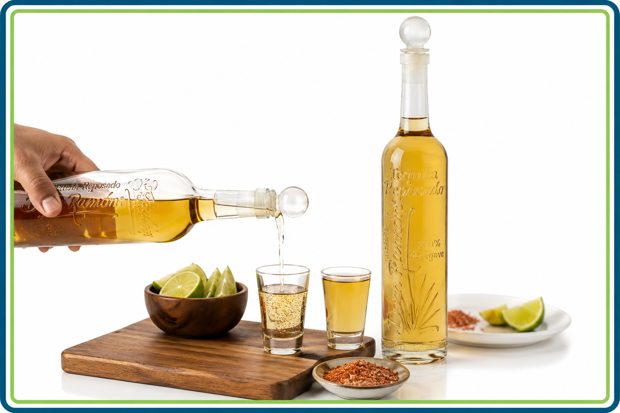 Caja de 12 Tequila Don Ramón Reposado 750 ml Original | Trento Cocinas