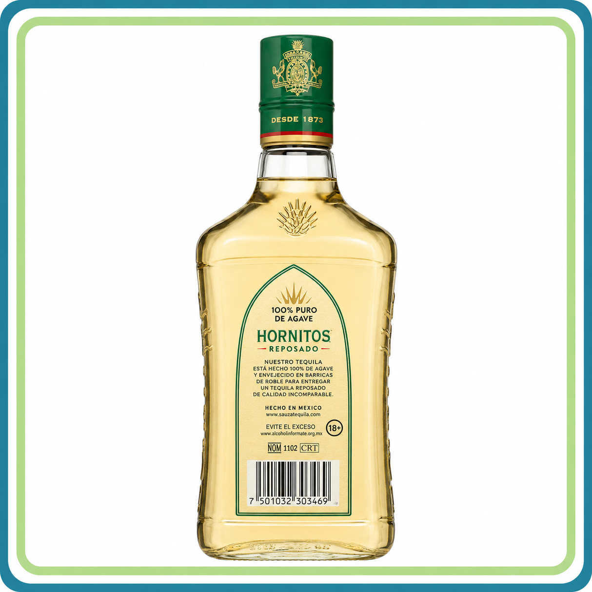 Tequila Reposado Sauza Hornitos 700 ml 100% Agave Original | Trento Cocinas
