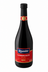 Caja de 12 Vino Tinto Riunite Lambrusco 750 ml Italiano | Trento Cocinas