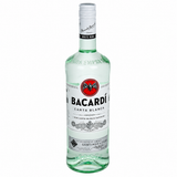 Ron Bacardí Carta Blanca 750 ml | Ron Blanco Premium para Cocteles | Trento Cocinas