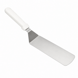 Espátula Volteadora de Acero Inoxidable 37 cm con Mango Blanco | Trento Cocinas