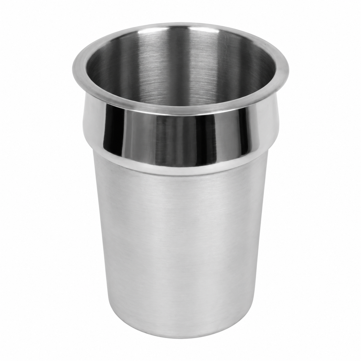 Inserto Redondo para Baño María con Cintura 2.5 Litros Thunder Acero Inoxidable | Trento Cocinas
