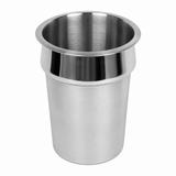 Inserto Redondo para Baño María con Cintura 2.5 Litros Thunder Acero Inoxidable | Trento Cocinas