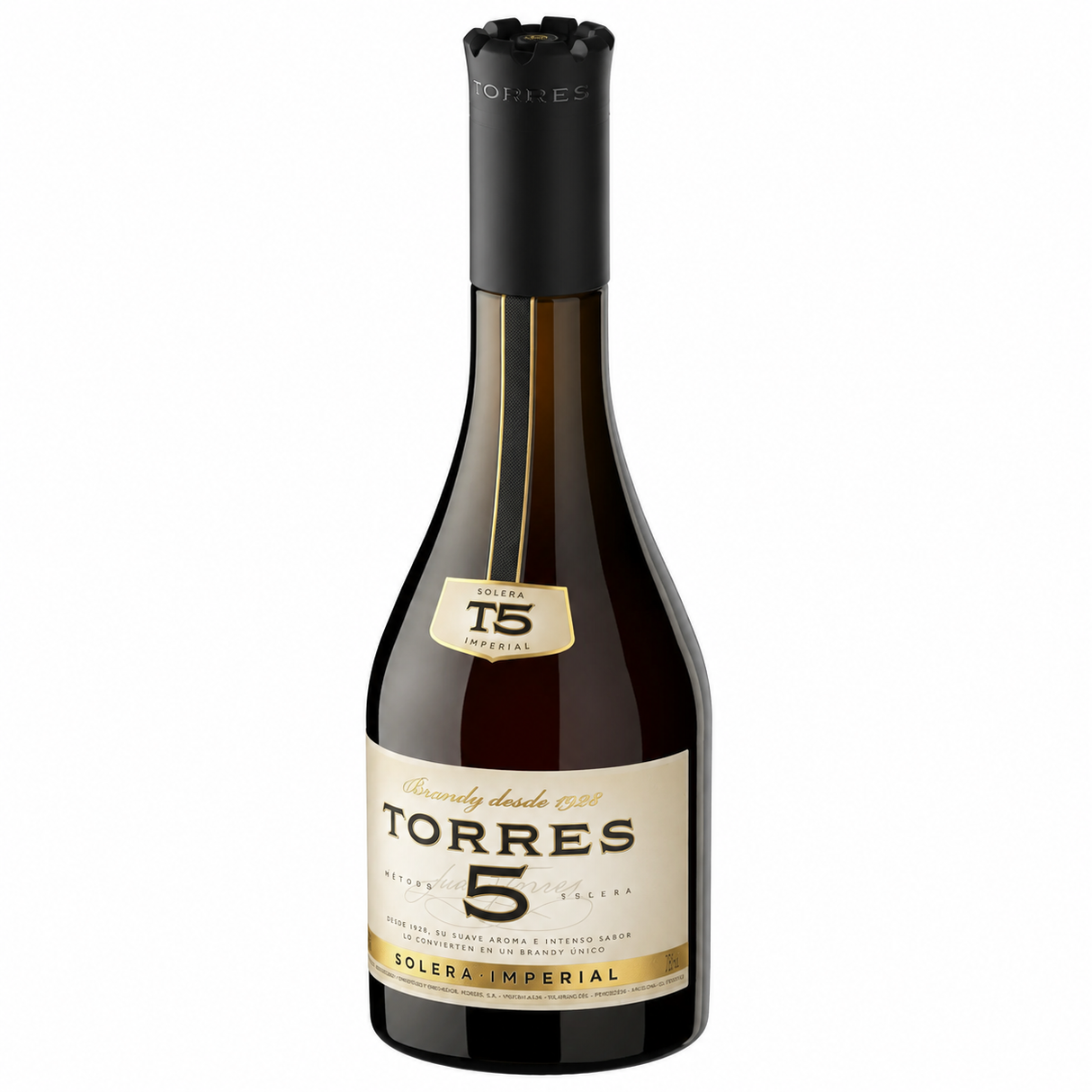 Brandy Torres 5 Solera Reserva 700 ml | Brandy Español Original | Trento Cocinas