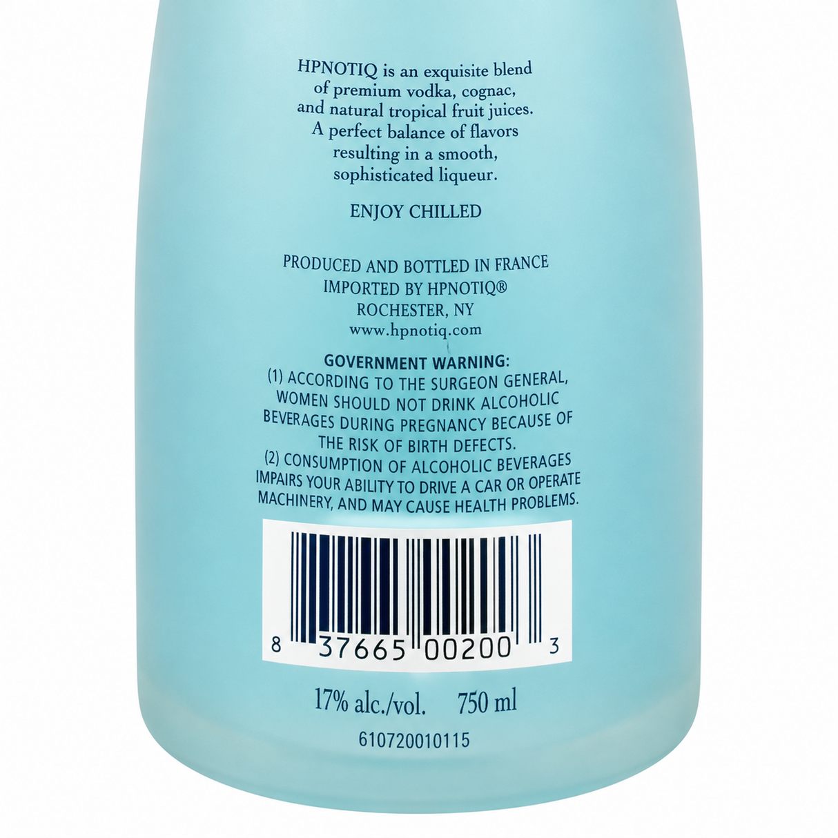Licor de Vodka y Cognac Hpnotiq 750 ml Original | Trento Cocinas