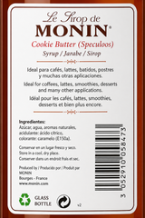 Jarabe Monin Cookie Butter / Lotus 700 ml | Sabor Galleta Especiada Premium | Trento Cocinas