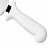Cortador de Pizza 10 cm Acero Inoxidable Mango Blanco | Cortapizza Profesional